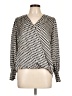 Status by Chenault 100% Polyester Silver Cardigan Size L - photo 1