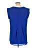 Pleione 100% Polyester Blue Sleeveless Blouse Size L - photo 2
