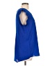 Pleione 100% Polyester Blue Sleeveless Blouse Size L - photo 4