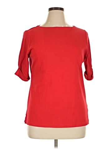 Style&Co 3/4 Sleeve T-Shirt (view 1)