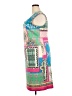 Mlle Gabrielle Print Pink Casual Dress Size 2X - photo 5