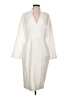 Unbranded 100% Polyester Ivory Casual Dress Size L - photo 1