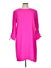 CeCe Solid Pink Casual Dress Size 12 - photo 1