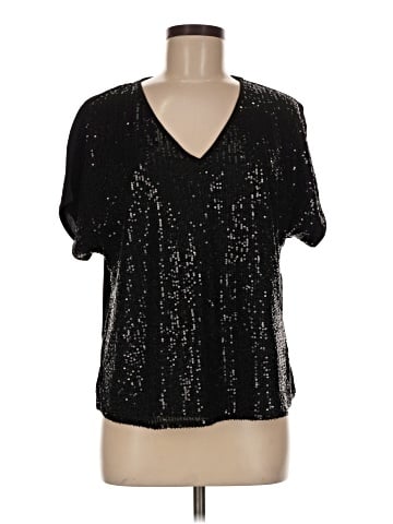 Impressions Short Sleeve Blouse (view 1)