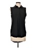 Athleta Black Sleeveless Button-Down Shirt Size S - photo 1