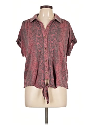C&C California Short Sleeve Blouse (view 1)