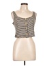 Lush Black Sleeveless Top Size L - photo 1