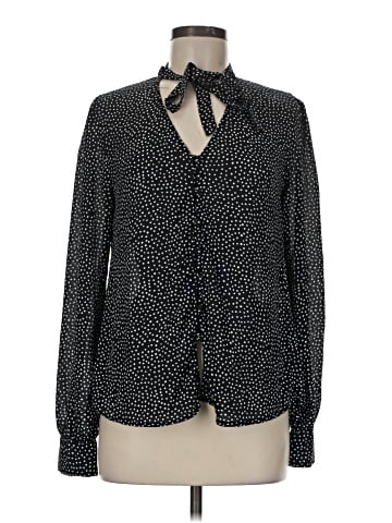 Lulus Long Sleeve Blouse (view 1)