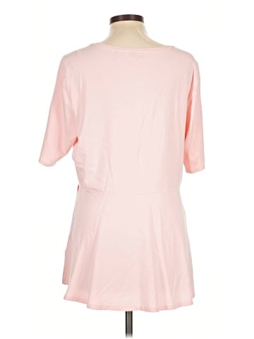 Isaac Mizrahi LIVE! Short Sleeve Blouse (view 2)