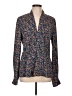 Derek Lam 100% Polyester Blue Long Sleeve Blouse Size EU (IT) 46 / US 10 - photo 1
