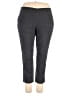 White Stag Solid Gray Casual Pants Size 20 Petite - photo 1