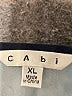 CAbi 100% Polyester Silver Sleeveless Blouse Size XL - photo 7