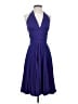 Cache 100% Polyester Blue Cocktail Dress Size 2 - photo 1