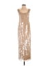 Assorted Brands Metallic Gold Cocktail Dress Size S - photo 1