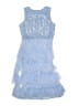 Rare Editions 100% Polyester Blue Dress Size 12 - photo 2