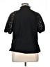 CeCe Black Short Sleeve Blouse Size XL - photo 2