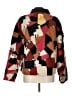 Sandy Starkman Print Red Jacket Size L (estimated) - photo 2