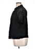 CeCe Black Short Sleeve Blouse Size XL - photo 5