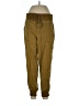 Lou & Grey Solid Green Cargo Pants Size L - photo 1