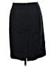 J.Crew 100% Wool Solid Black Wool Skirt Size 6 - photo 2