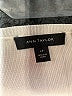 Ann Taylor Ivory Short Sleeve Blouse Size L (petite) - photo 7