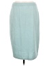 St. John Collection Solid Teal Casual Skirt Size 6 - photo 2