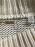 Elie Tahari Stripes Ivory Turtleneck Sweater Size M - photo 7