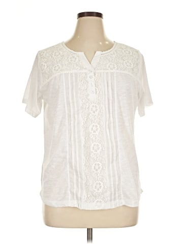 Hasting & Smith Short Sleeve Blouse (view 1)