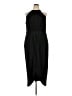 Venus Solid Black Cocktail Dress Size 2X - photo 1