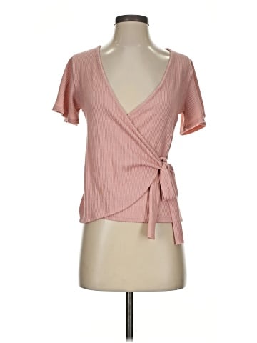 Caution to the Wind Short Sleeve Blouse (view 1)