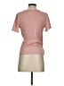 Caution to the Wind Pink Short Sleeve Blouse Size S - photo 2