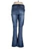 Democracy Solid Blue Jeans Size 10 - photo 2