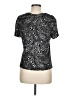 JBS Black Short Sleeve Blouse Size M (estimated) - photo 2