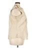 Buttons Tan Sleeveless Button-Down Shirt Size 2X - photo 4