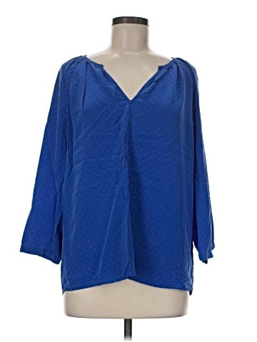 Joie 3/4 Sleeve Silk Top (view 1)