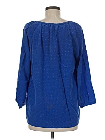 Joie 3/4 Sleeve Silk Top (view 2)