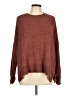 Easel Solid Brown Pullover Sweater Size L - photo 1