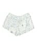 Olivia Grey 100% Rayon Print White Shorts Size M - photo 2