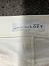 Ann Taylor LOFT Ivory Jeans Size 24 waist - photo 7