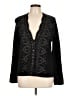 Doncaster Collection 100% Wool Black Wool Cardigan Size L - photo 1