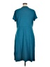 Travelsmith Solid Teal Cocktail Dress Size 1X - photo 2