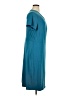 Travelsmith Solid Teal Cocktail Dress Size 1X - photo 4
