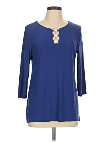 Coco Bianco 3/4 Sleeve Top (view 1)