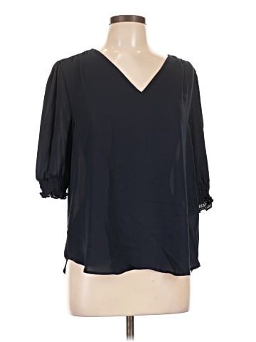 Ann Taylor Factory 3/4 Sleeve T-Shirt (view 1)