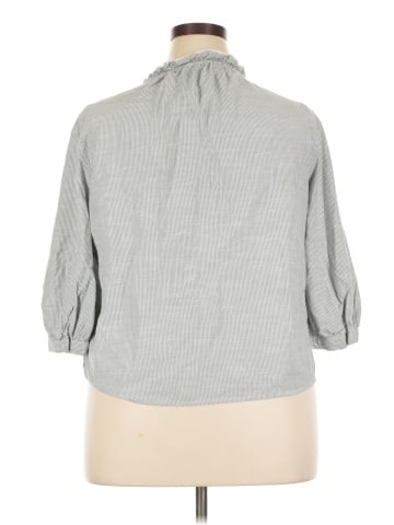 LC Lauren Conrad 3/4 Sleeve Blouse (view 2)