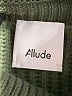 Allude 100% Cashmere Solid Green Cashmere Pullover Sweater Size XS - photo 7