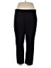 Elle Solid Black Active Pants Size XXL - photo 1