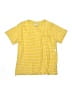 Zara Stripes Yellow Short Sleeve T-Shirt Size 9 - 10 - photo 1