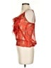 Bongo Red Sleeveless Blouse Size S - photo 5