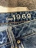 Gap 100% Cotton Blue Denim Shorts Size 26 waist - photo 3